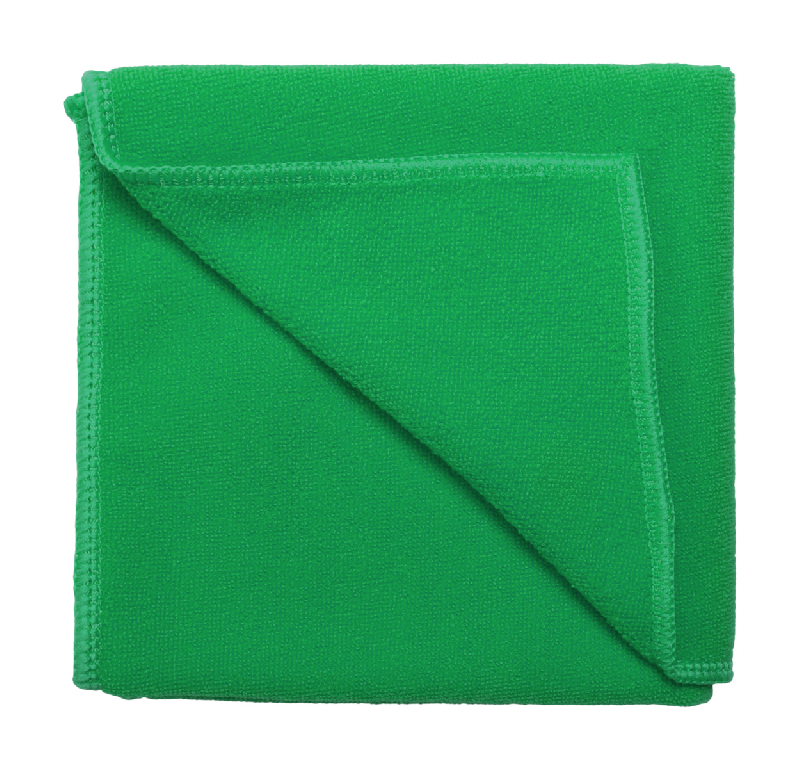 Serviette microfibre - 345 g/m² - couleur vert - 45 gr_0