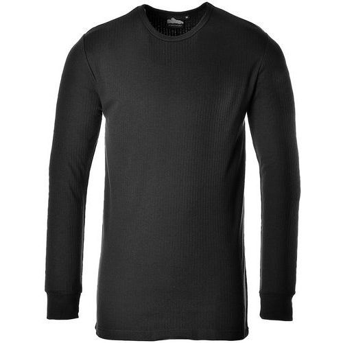 T-SHIRT THERMIQUE À MANCHES LONGUES B123 NOIR M - PORTWEST
