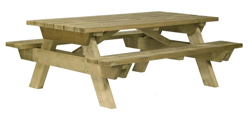 Table pique-nique BERLIN (Standard Ã  poser)_0