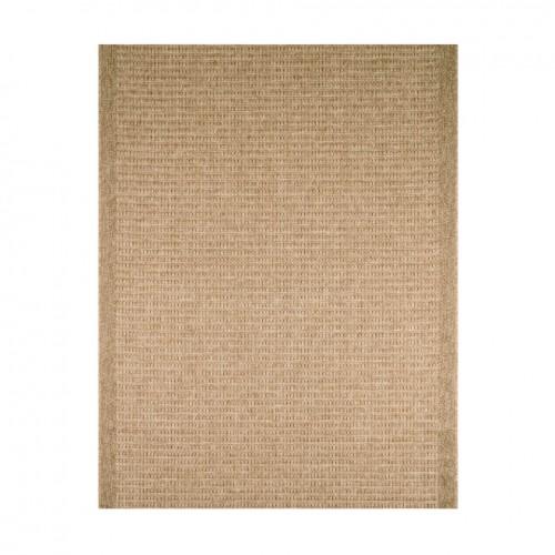 TAPIS EXTÉRIEUR - 160X230CM - NATUREL - 100% POLYPROPYLÈNE - 1400 GR/M2 - EDEN AVRIL PARIS