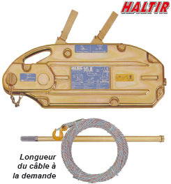 Tireur pour tirage de câble - Capacité 800, 1600 ou 3200 kg - Utilisable en extérieur_0