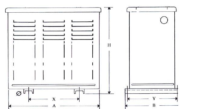 Transformateur monophasé protégé de 6,3 kva à 20kva_0