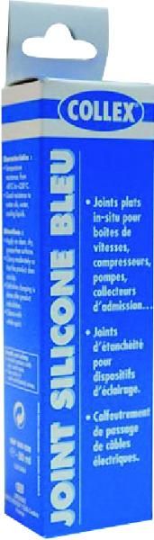 TUBE JOINT SILICONE BLEU 100G