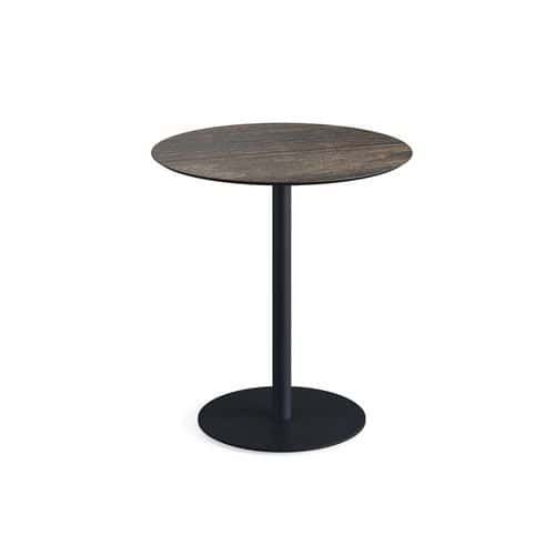 URBAN TABLE DE BISTROT RIVERWASHED WOOD Ø70 CM - VEBA