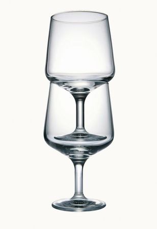 VERRE À VIN À PIED EMPILABLE 22CL - LOT DE 6 - BORMIOLI ROCCO - COLOSSEO