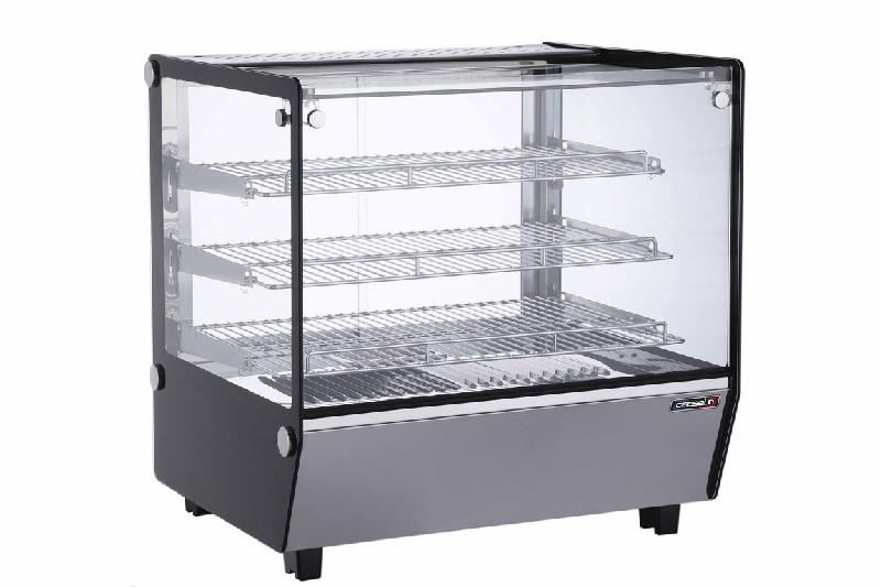 Vitrine chauffante encastrée 120L - CVCE120L - Dimensions 678x568x685 mm - Puissance 1100W / 230V_0