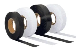 16 Rubans Textiles Nylon BLANC 30mm x 200ML ATN501_0