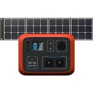 Ac50s + SP120 - Groupe électrogène solaire Bluetti - 500Wh/300W avec panneau solaire 120W_0