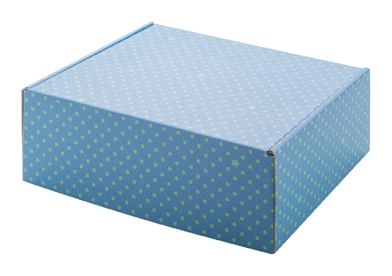 Boîte postale en carton ondulé - impression quadri sur mesure avec bande auto-scellante_0