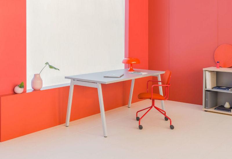 Bureau droit blanc DEEN M_0
