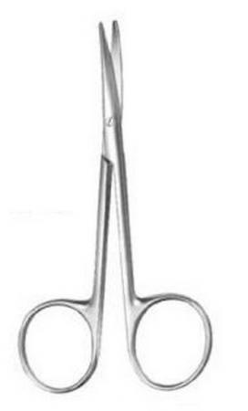 Ciseaux strabisme - 11,5 cm - droits ou courbes - inox satiné - réf. 3844, 3845, N 142, N 143_0