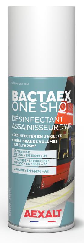 Désinfectant bactaex one shot assainisseur d'air aérosol 150ml - AEXALT - bct079 - 441047_0
