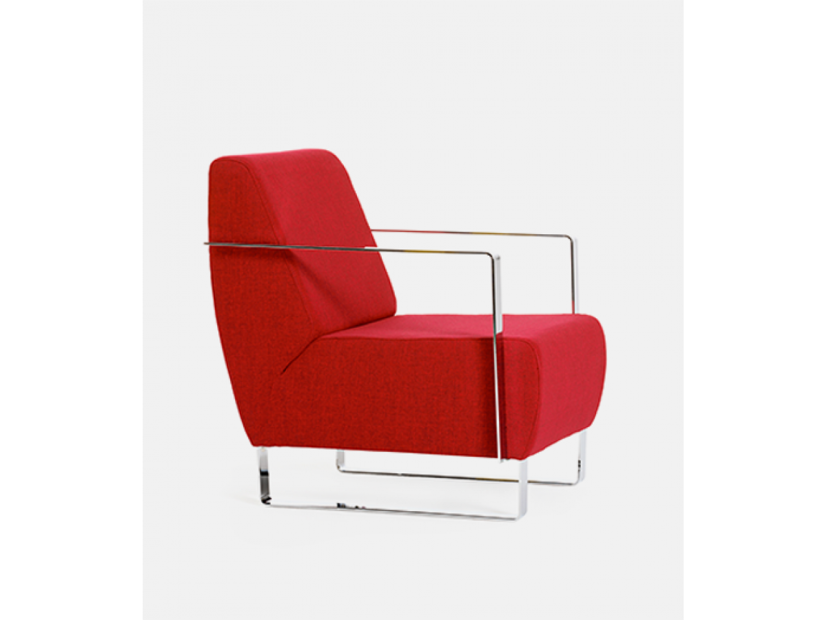 Fauteuil d'accueil à modules, confortable et ergonomique - TEMPO_0