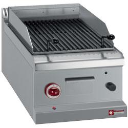 Grill pierre de lave gaz - Grille de cuisson réglable en acier inox AISI 304 - G77/GP4TO-N_0