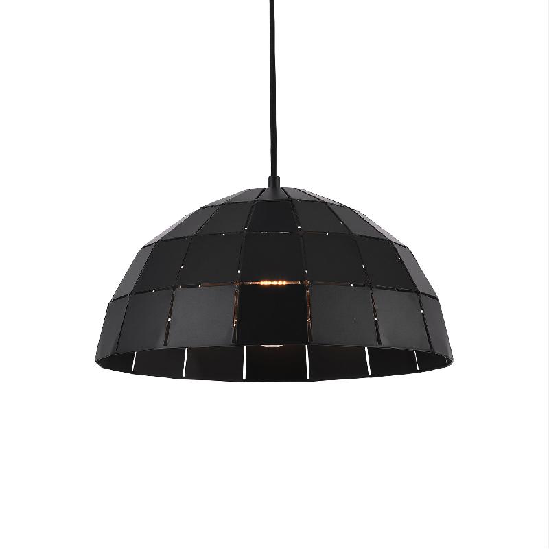 Lampe lustre suspension décorative 30 cm noir 03_0003939
