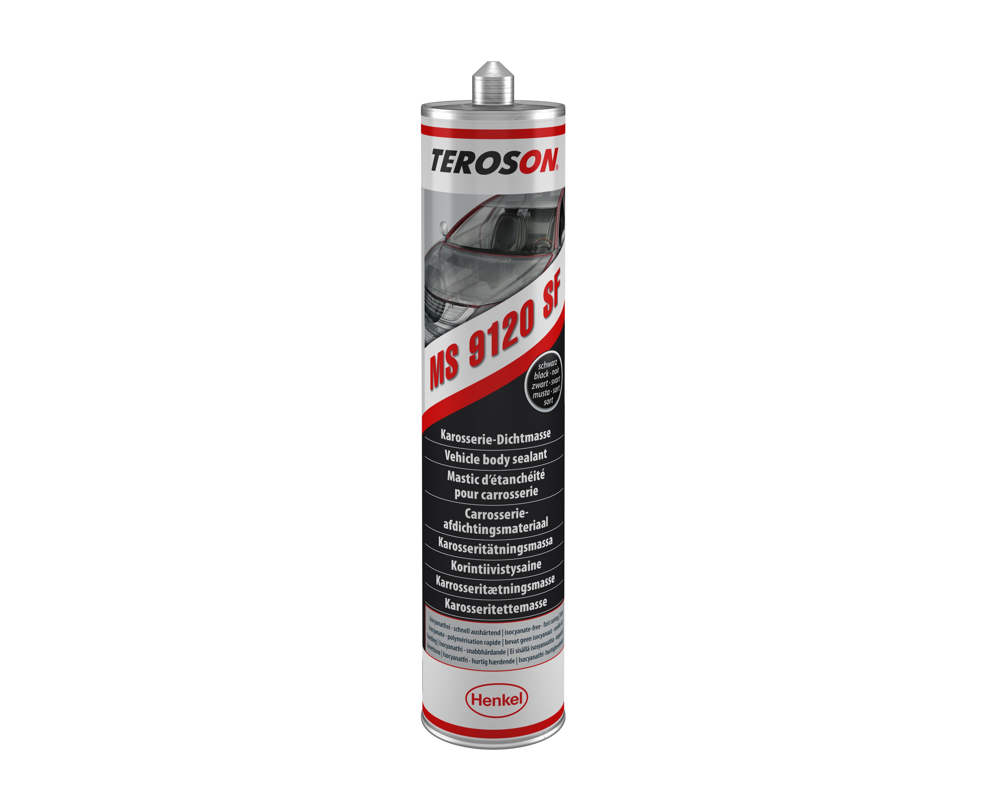 Mastic polymère d'étanchéité carrosserie - TEROSON® MS 9120 SF BK CR310ML - sans solvants ni isocyanate_0