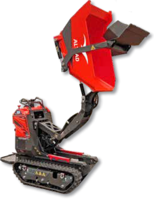 Mini-dumper à chenille version à chargeur - Réf. CMD550H-AC-K_0