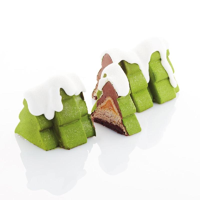 Moule à bûche Foret - Pavocake 3D Pavoni Italia_0