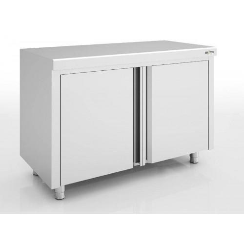 PLACARD INOX CENTRAL PORTES BATTANTES ERATOS 700 X 1000 MM