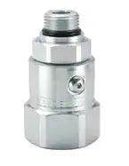 Série PS810510-8-8 - Raccord hydrauliques en ligne Parker - Jusqu'à 5 000 psi - Acier - Filetage 3/4-16 UNF_0