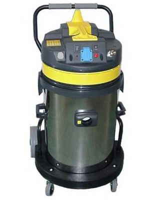 Servante mobile d'aspiration des poussières - SPEEDY 1 BIS - 2 moteurs 1200 W sur chariot - Cuve 70L - Débit 300 m3/h_0
