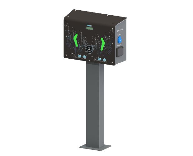 Spark bornes de recharge pour voiture electrique - dbt sa - élivre une puissance de 3 à 22 kw_0