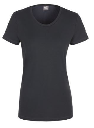Tee-shirt à manches courtes pour femme - 55% coton, 45% polyester, 185g - PCL18F-XS - Anthracite - PUMA_0