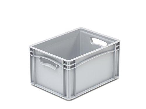 Boîte en plastique HÜNERSDORFF - 300 x 400 mm - 1 pièce - Gris clair - Réf. 417402 EURO_0