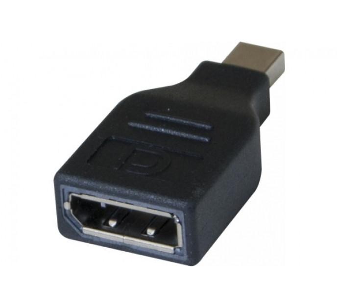 Adaptateur bidirectionnel Mini DisplayPort mâle / DisplayPort femelle - Révision 1.1 - Noir_0