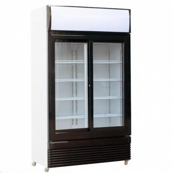 Armoire à boisson 750L - 2 portes coulissantes vitrées - Réfrigérateur BEZ-750 SL_0