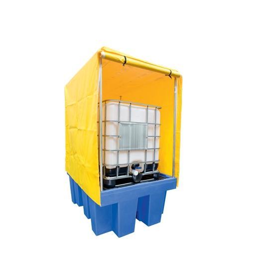 Box de rétention plastique avec bâche - 1IBC_0
