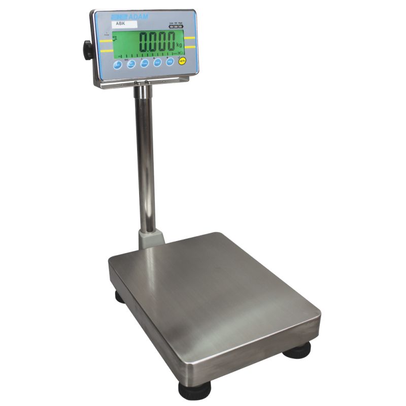 Balance de comptoir ABK - AE Adam GmbH - capacité 8kg à 120kg - précision 0.2g à 5g - plateau inox 304_0