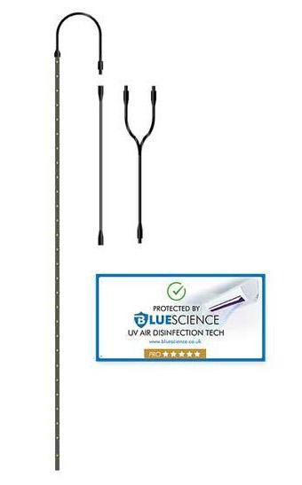 Bande de desinfection d'air led uv-c 1000mm x07-002 bluescience_0