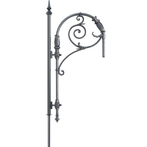 Crosses classiques Saint Rémy B - Fontes de Paris - acier et décor aluminium - saillie 850 mm_0
