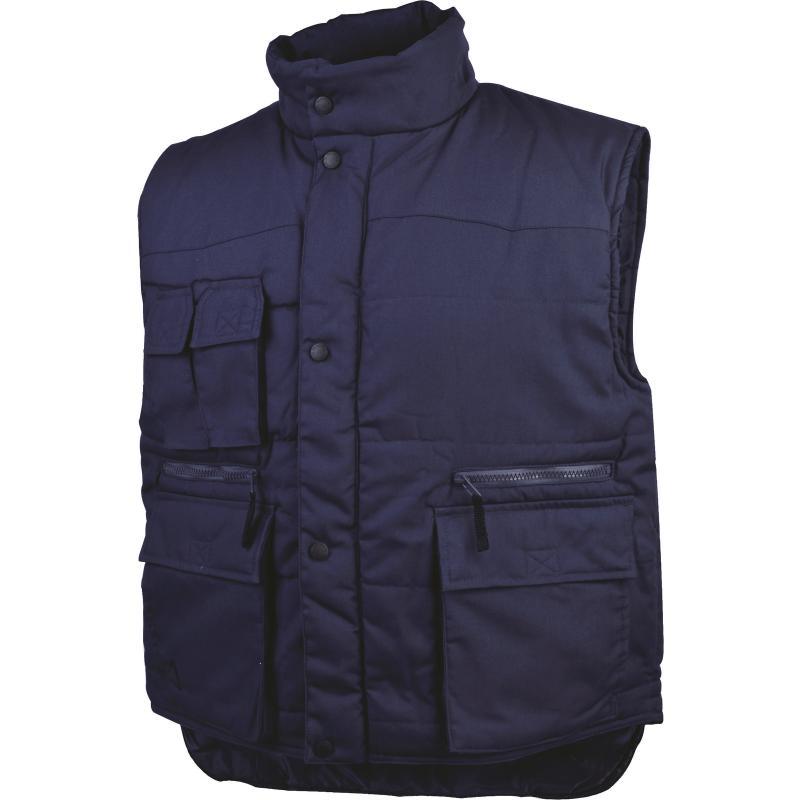 Gilet multipoches Sierra - 65% polyester, 35% coton matelassé - 7 poches_0