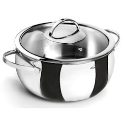 LACOR BELLY Casserole à manche avec couvercle Acier 18/10 20 cm 2,5 L 79020 - Acier inoxydable 18/10 79020_0