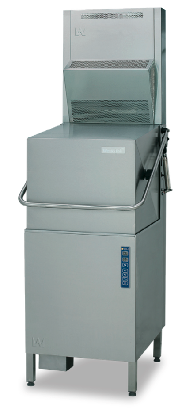 Lave-vaisselle à capot mixte vaisselle et batterie avec condenseur récupérateur de chaleur - Metos - robuste et performant_0