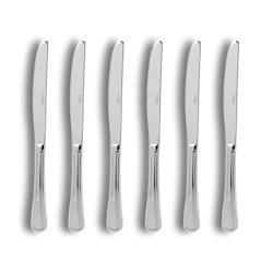 Ogo Living - Lot 6 Couteaux De Table Filla 24cm En Acier Inoxydable - 3256391037492_0