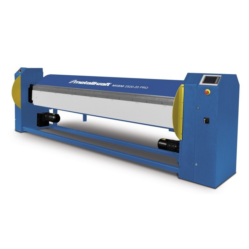Plieuse motorisée type lourd Metallkraft MSBM 2520-20 PRO - 2520 mm, jusqu'à 2 mm d'épaisseur_0