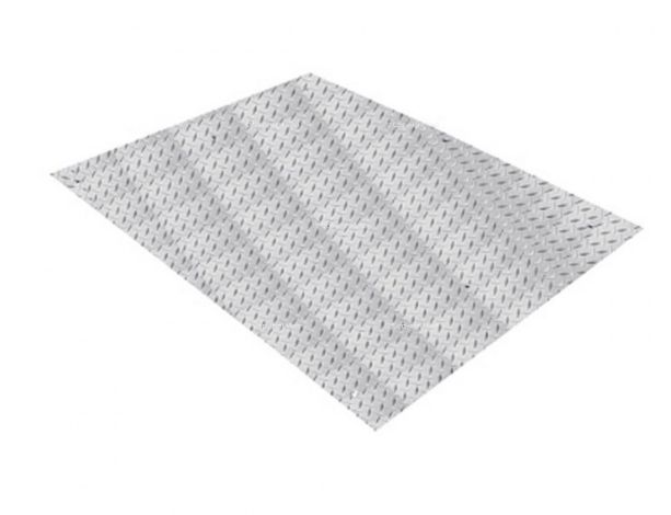 Pod 304 - 316 INX - Bande d'éveil à la vigilance en inox - Viso - Dimensions 810 x 620 x 7 mm_0