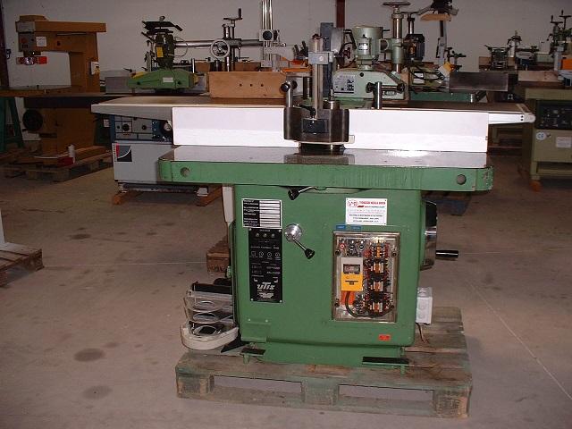 Toupie à bois UTIS TS 50 E - Bâti fonte, moteur 6.5/7.5hp, 4 vitesses, arbre Ø50mm_0