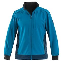 Veste Softshell Bleue Performance Taille L Unisexe Légère Multi-Poches VITO - L bleu 5604612750336_0