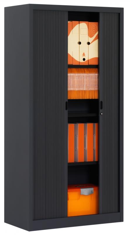 ARMOIRE 2 PORTES - 4 TABLETTES - L 60 X P 45 X H 198_0