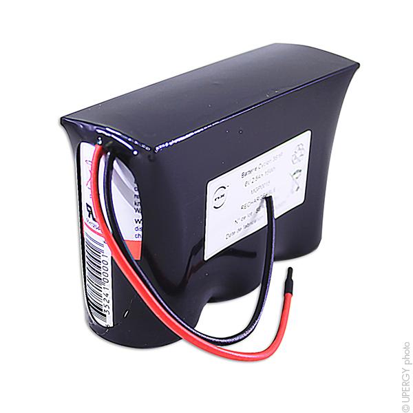 Batterie Cyclon Enersys 0800-0103 (D) - 6V 2.5Ah - Marque NX_0