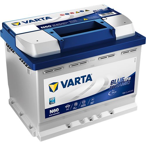 Blue Dynamic EFB - Batterie de démarrage Varta - Capacité 60 Ah - Start-Stop et fiabilité renforcée_0