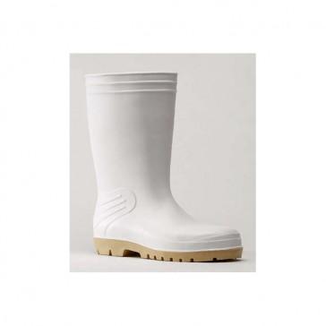 Bottes de sécurité agroalimentaire - PVC blanc - SBE AGRO 4002 - Pointure 41 - Embout acier inoxydable 200J_0
