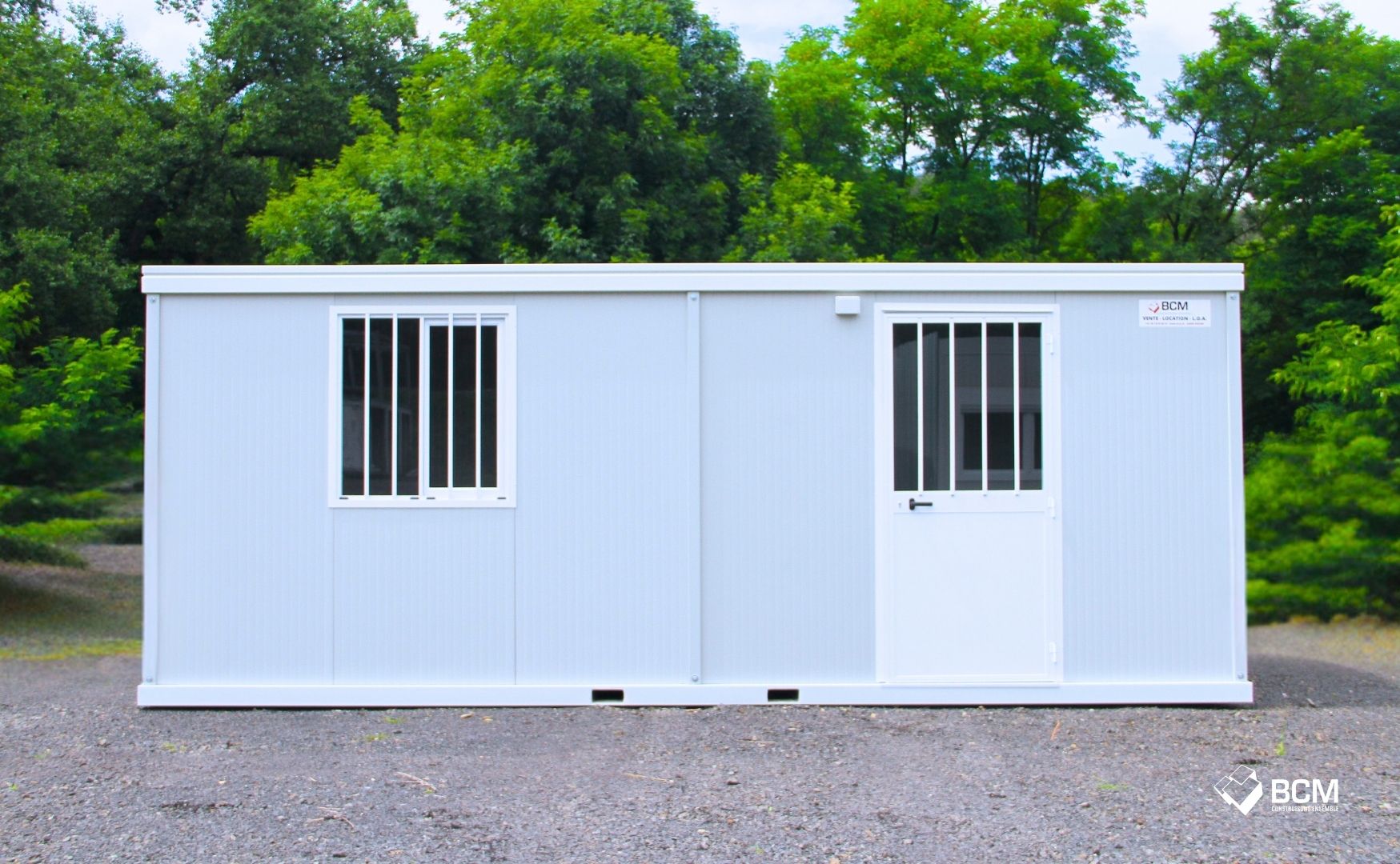 Bungalow de chantier modulaire et personnalisable de 13.44 m² - ACCESS Z610 - Disponible en achat ou en location courte/longue durée_0
