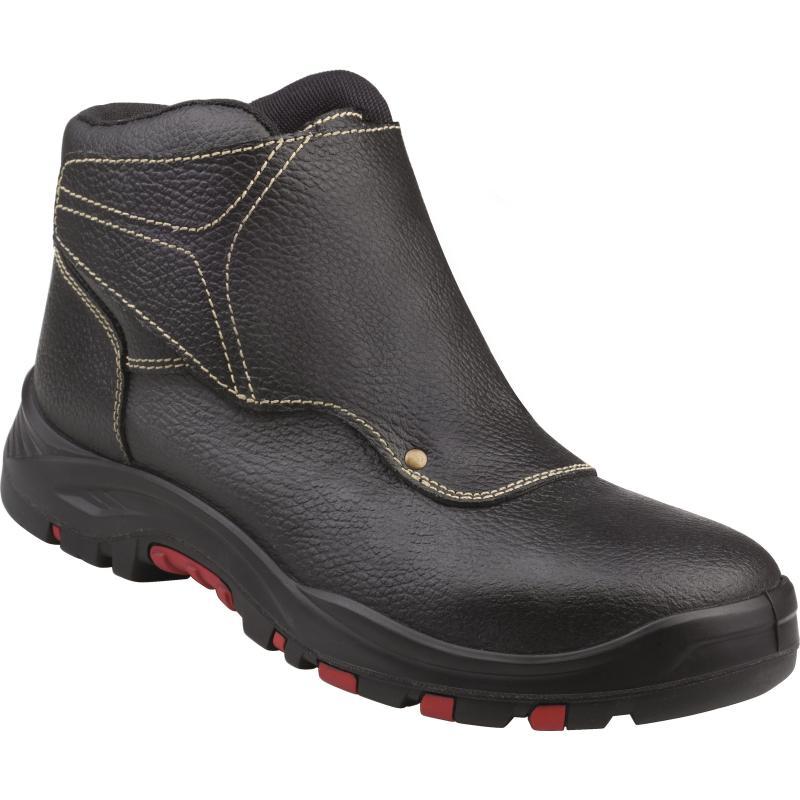 Chaussures de sécurité montantes - cuir croupon pigmenté - Cobra4S3 - norme EN ISO 20349-2:2017 pour soudeurs_0
