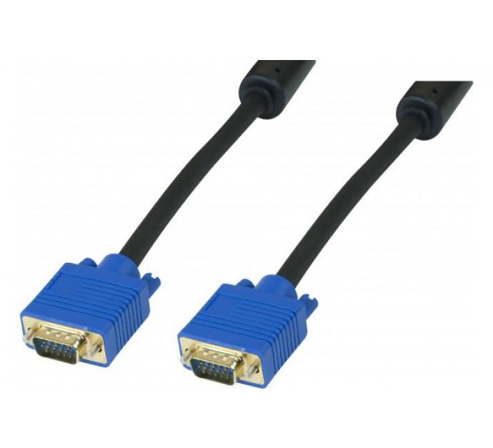 Cordon SVGA Premium - 50 m - Multi-coaxial haute qualité avec ferrites - Réf. 138771_0