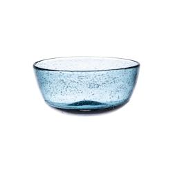 Coupelle Bullée bleu 12 cm x6 -  Rond Verre Table Passion 12x12 cm - bleu verre 3106233020994_0